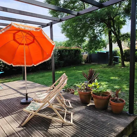 Maison Spacieuse A Avec Jardin Et Barbecue, 125 M². بيت للعطل