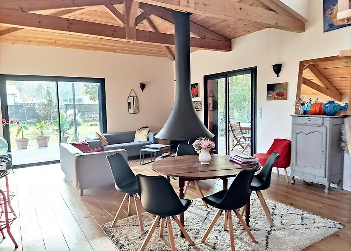 Maison Spacieuse A Avec Jardin Et Barbecue, 125 M². בית נופש *