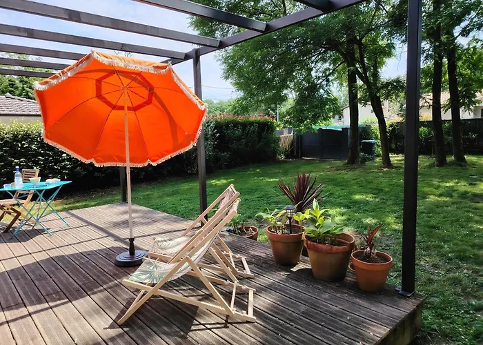 Maison Spacieuse A Avec Jardin Et Barbecue, 125 M². בית נופש